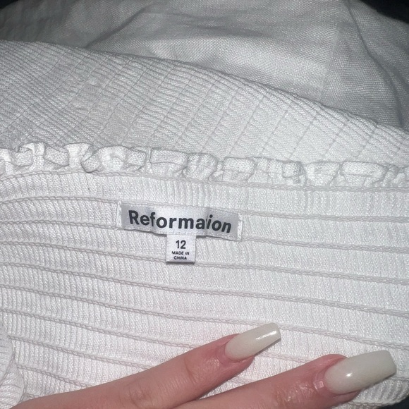 Reformation Rome Linen Top - Picture 3 of 3